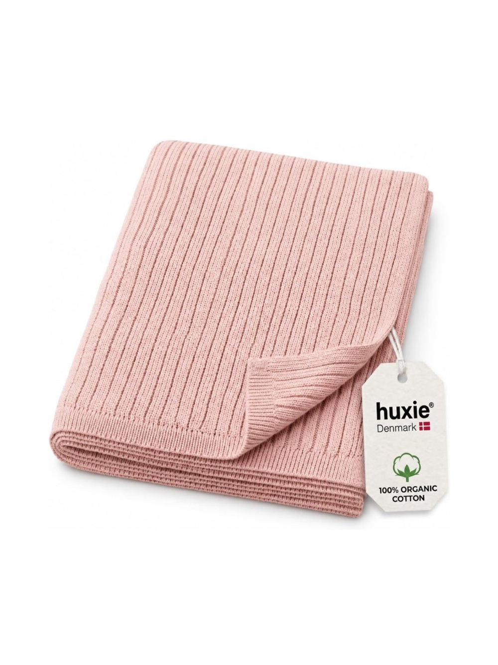 Organic Cotton Knitted Baby Blanket